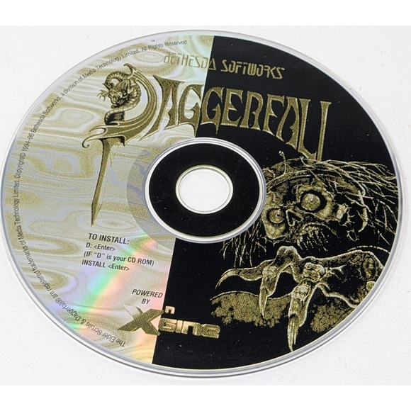 Video Games & Consoles | Elder Scrolls Chapter 2 Ii Daggerfall Pc Dos ...